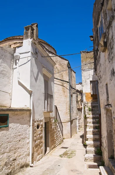 Gasse. minervino murge. Apulien. Italien. — Stockfoto