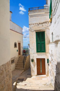 alleyway. Minervino murge. Puglia. İtalya.