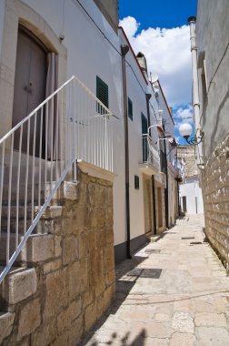 alleyway. Minervino murge. Puglia. İtalya.