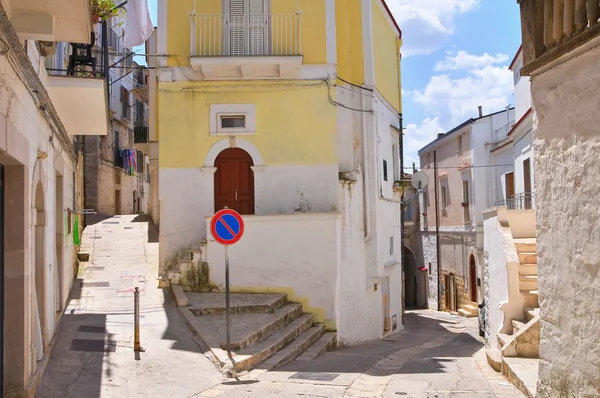 Steegje. Minervino murge. Puglia. Italië. — Stockfoto