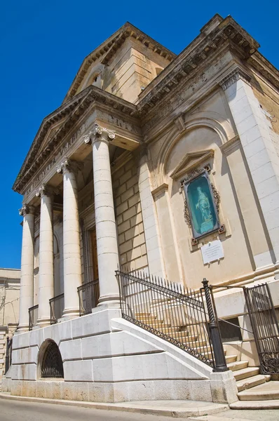 Kerk van incoronata. Minervino murge. Puglia. Italië. — Stockfoto