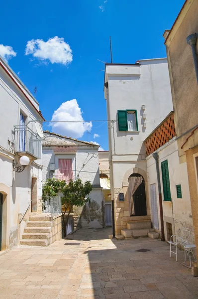 Callejuela. Minervino Murge. Puglia. Italia . — Foto de Stock