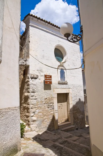 Iglesia de Santa Maria di Costantinopoli. Minervino Murge. Puglia. . —  Fotos de Stock