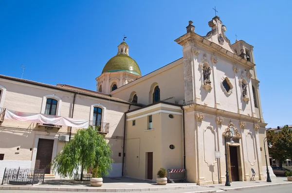 Kostel carmine. San severo. Puglia. Itálie. — Stock fotografie