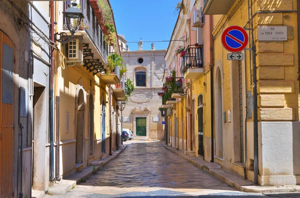 小巷。圣维罗。普利亚大区。意大利. — 图库照片