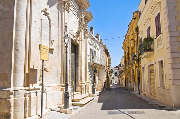 Uličky. San severo. Puglia. Itálie. — Stock fotografie