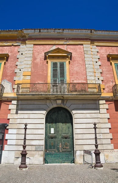 Historical palace. San Severo. Puglia. Italy. — Stock Photo, Image