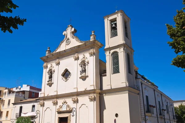 Kerk van carmine. San severo. Puglia. Italië. — Stockfoto