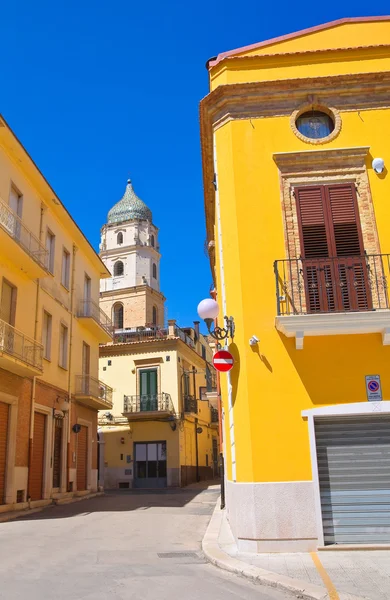 Gasse. san severo. Apulien. Italien. — Stockfoto