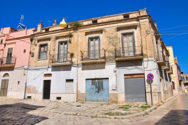 alleyway. TORREMAGGIORE. Puglia. İtalya.