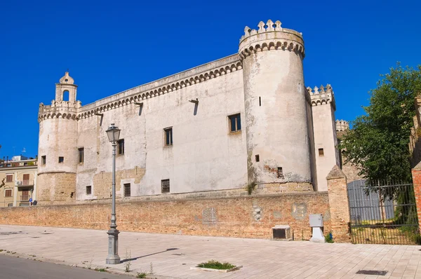 Knížecí hrad torremaggiore. Puglia. Itálie. — Stock fotografie