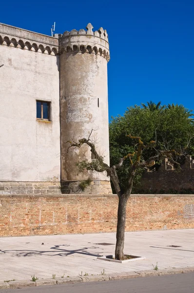 Knížecí hrad torremaggiore. Puglia. Itálie. — Stock fotografie