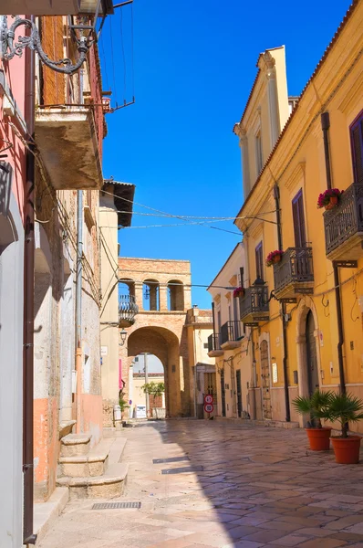 Alleyway. Torremaggiore. Puglia. Italy. — Stock Photo, Image