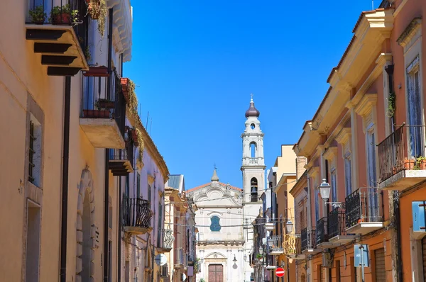 Uličky. San severo. Puglia. Itálie. — Stock fotografie