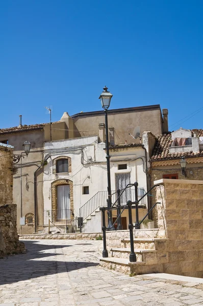 Steegje. Acerenza. Basilicata. Italië. — Stockfoto