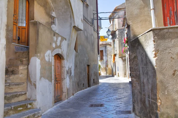 Aleja. Acerenza. Basilicata. Włochy. — Zdjęcie stockowe