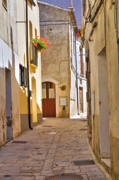 Alleyway. Acerenza. Basilicata. Italy. — Stock Photo, Image