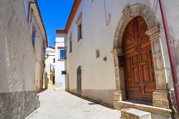 Para o beco. Acerenza. Basilicata. Itália . — Fotografia de Stock