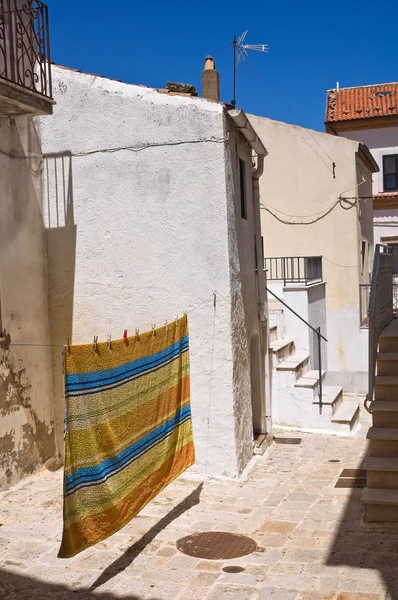 Para o beco. Acerenza. Basilicata. Itália . — Fotografia de Stock