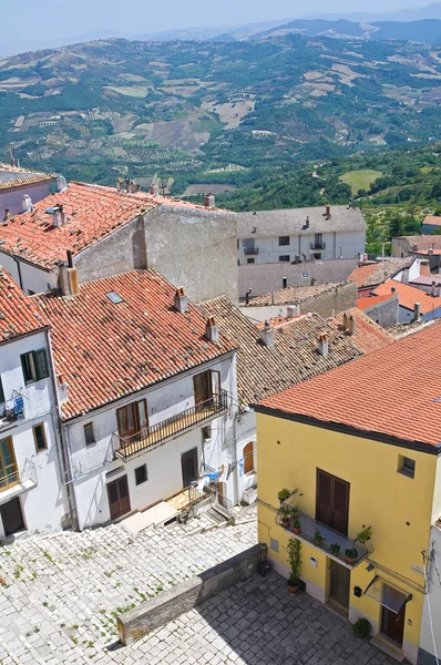 Vue panoramique sur Acerenza. Basilicate. Italie . — Photo