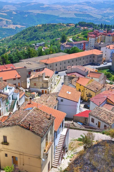 Panoramablick auf acerenza. Basilikata. Italien. — Stockfoto