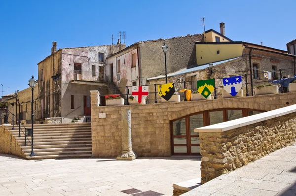 Alleyway. Acerenza. Basilicata. Italy. — Stock Photo, Image