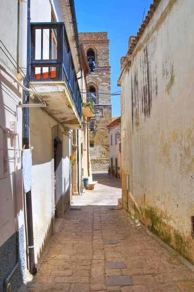 Une ruelle. Acerenza. Basilicate. Italie . — Photo