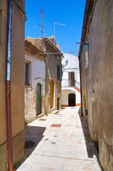 小巷。acerenza。巴西利卡塔。意大利. — 图库照片
