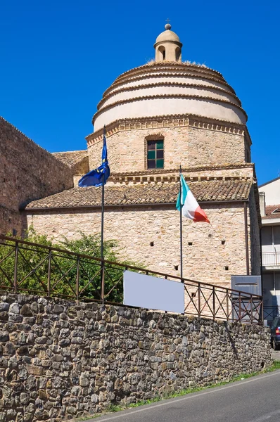 Mosteiro franciscano. Rocca Imperiale. Calábria. Itália . — Fotografia de Stock