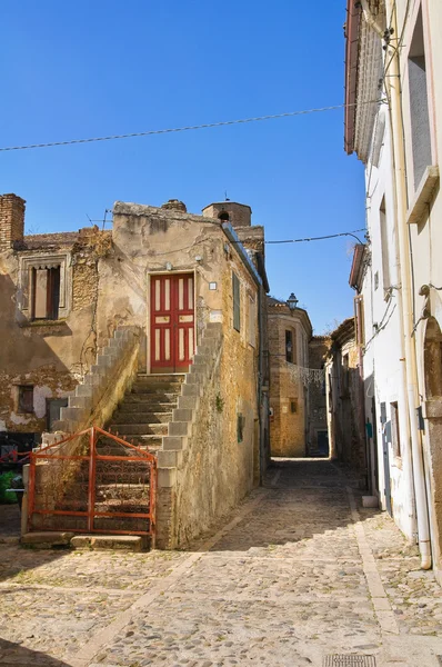 Gasse. Genzano di Lucania. Italien. — Stockfoto