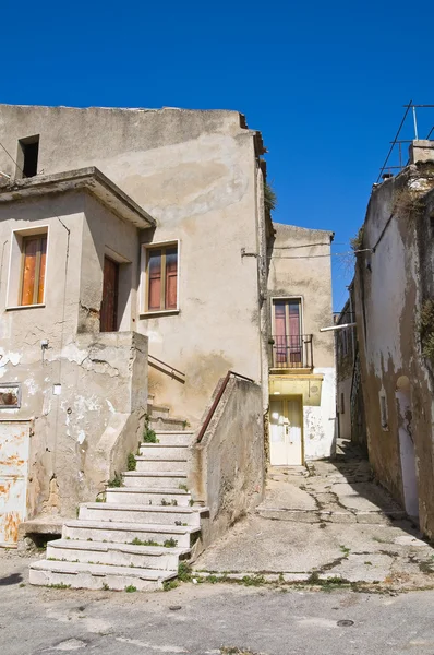 Vicolo. Genzano di Lucania. Italia . — Foto Stock