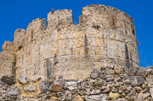 Castillo Swabian de Rocca Imperiale. Calabria. Italia . — Foto de Stock