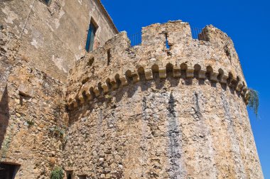 rocca Imperiale Swabian Şatosu. Calabria. İtalya.