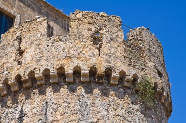 rocca Imperiale Swabian Şatosu. Calabria. İtalya.
