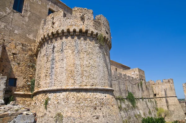 Castillo Swabian de Rocca Imperiale. Calabria. Italia . — Foto de Stock