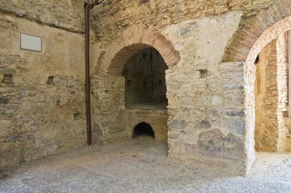 Castillo Swabian de Rocca Imperiale. Calabria. Italia . — Foto de Stock