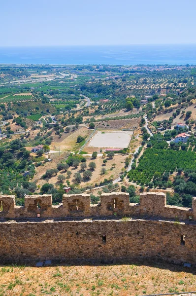 Schwabiska slottet rocca imperiale. Kalabrien. Italien. — Stockfoto