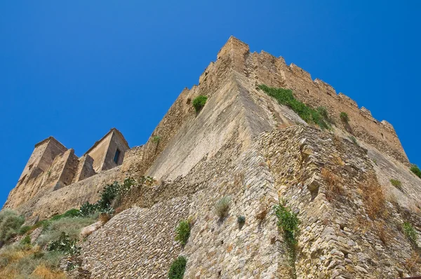 Swabian hrad rocca imperiale. Kalábrie. Itálie. — Stock fotografie