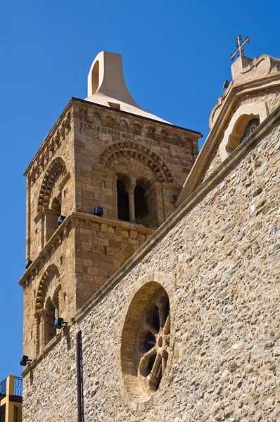 Mother Church of Rocca Imperiale. Calabria. Italy. — Stock Photo, Image