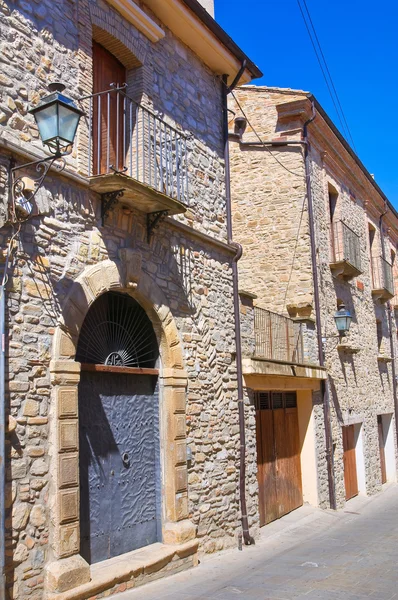 Gasse. guardia perticara. Basilikata. Italien. — Stockfoto