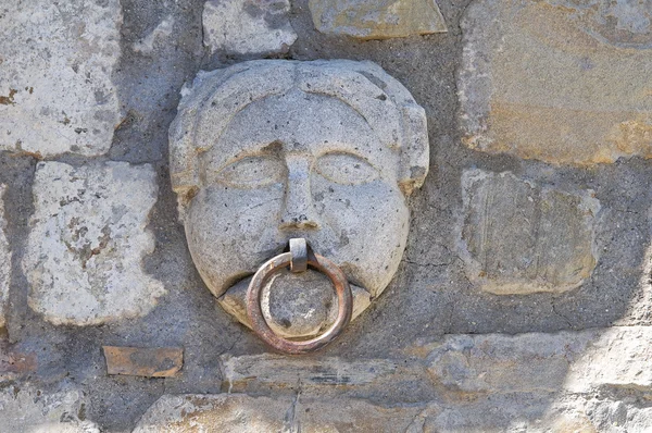 Un viejo anillo de caballo. Guardia Perticara. Basilicata. Italia . — Foto de Stock