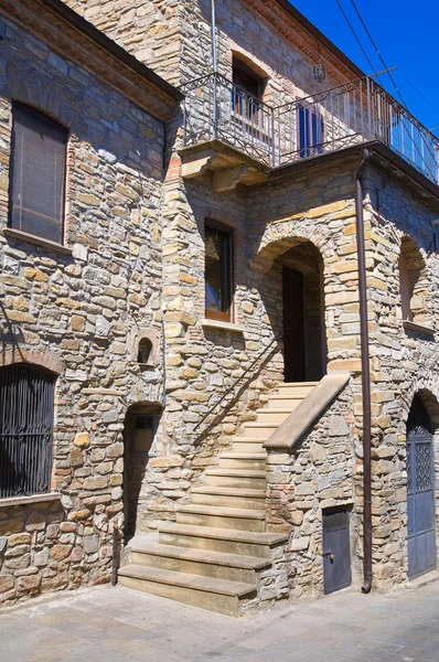 Gasse. guardia perticara. Basilikata. Italien. — Stockfoto