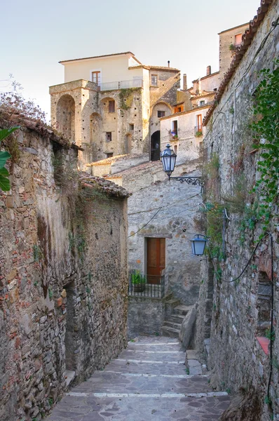 Steegje. Oriolo. Calabria. Italië. — Stockfoto