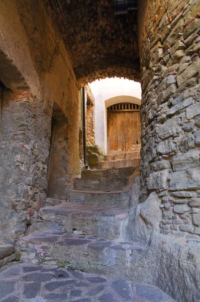 골목입니다. oriolo입니다. 칼라 브리 아입니다. 이탈리아. — 스톡 사진