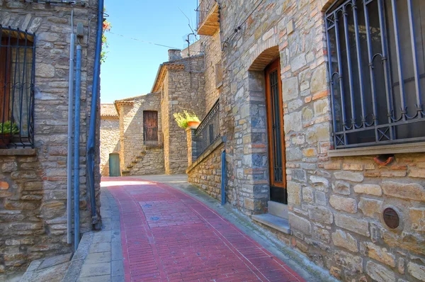 Une ruelle. Guardia Perticara. Basilicate. Italie . — Photo