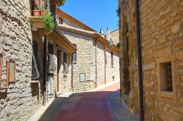 Gasse. guardia perticara. Basilikata. Italien. — Stockfoto