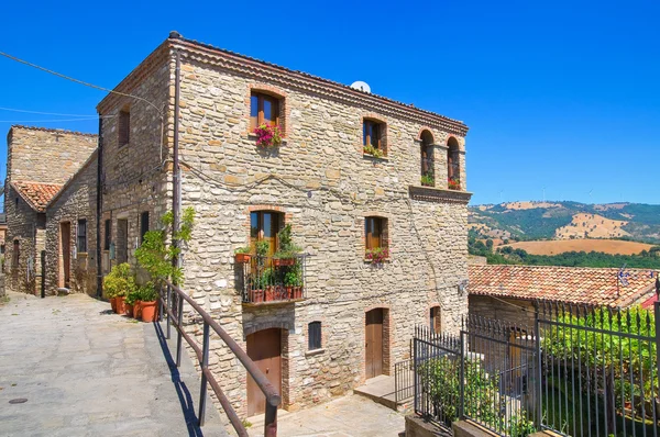 Gasse. guardia perticara. Basilikata. Italien. — Stockfoto