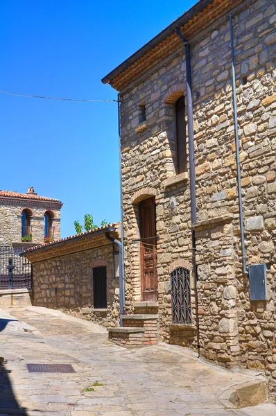 Steegje. Guardia perticara. Basilicata. Italië. — Stockfoto