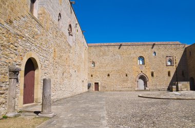 lagopesole Kalesi. Basilicata. İtalya.