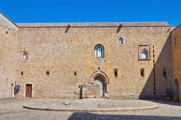 Lagopesole Castle. Basilicata. Italy. — Stock Photo, Image
